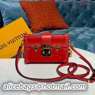 Sumptuous Louis vuitton original PETITE MALLE M54180 red