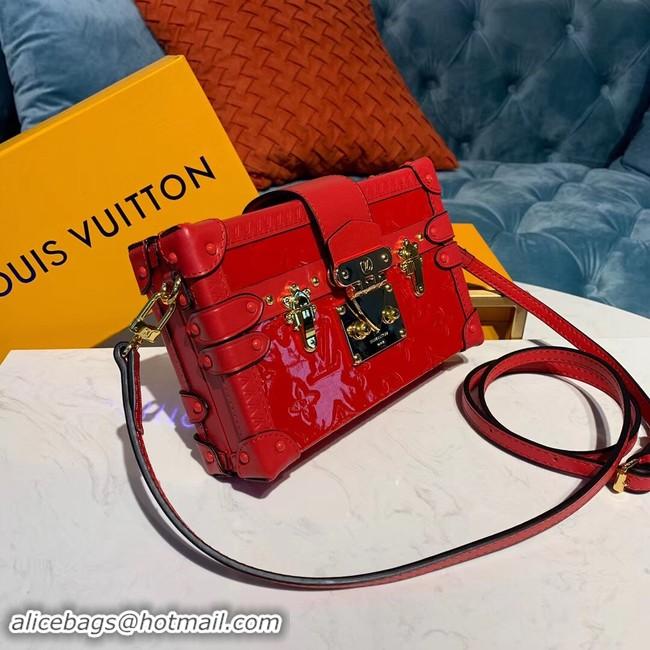 Sumptuous Louis vuitton original PETITE MALLE M54180 red