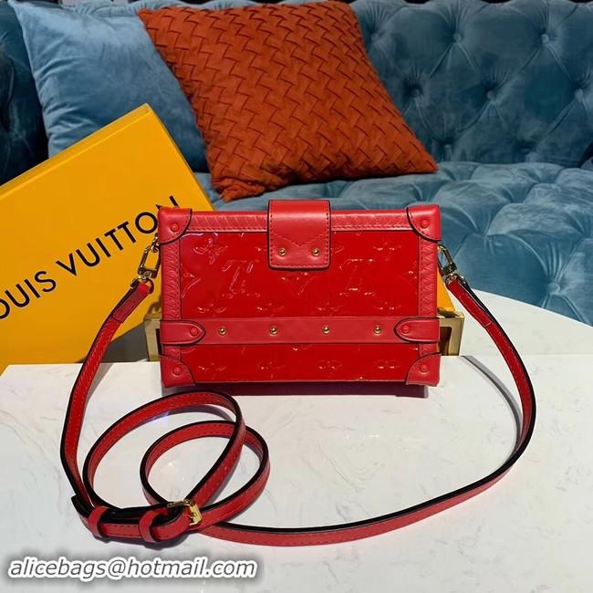 Sumptuous Louis vuitton original PETITE MALLE M54180 red