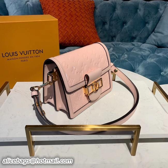 Luxury Louis vuitton original MINI DAUPHINE M44580 pink