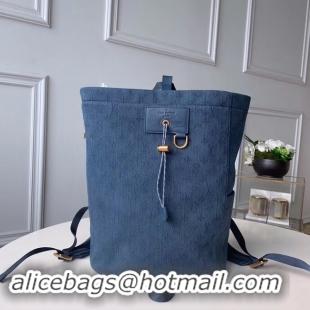 Low Price Louis vuitton original Monogram Denim CHALK M44617 blue