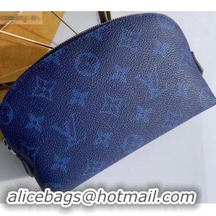 Grade Design Louis Vuitton Cosmetic Pouch PM Bag Monogram N60024 blue