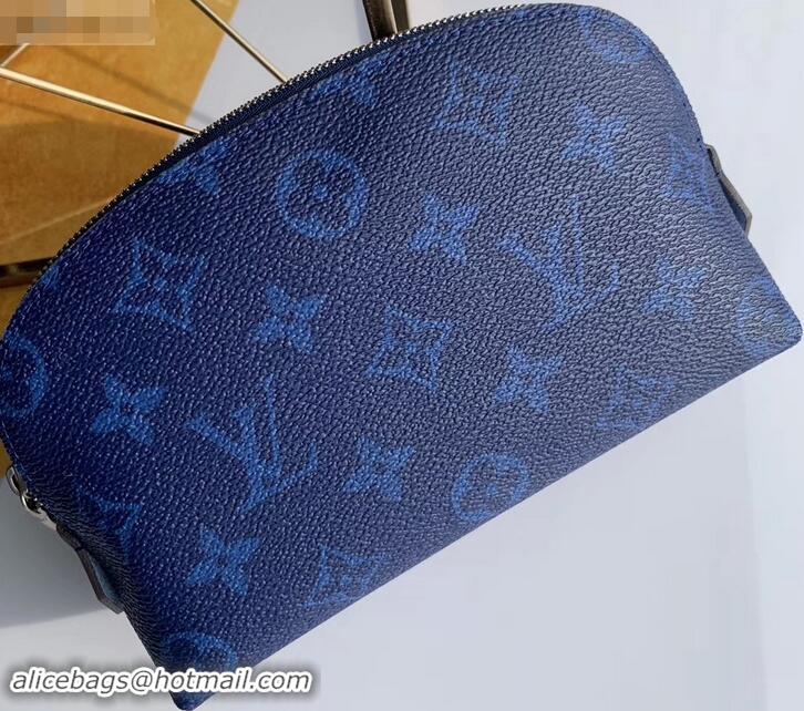 Grade Design Louis Vuitton Cosmetic Pouch PM Bag Monogram N60024 blue