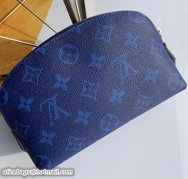 Grade Design Louis Vuitton Cosmetic Pouch PM Bag Monogram N60024 blue