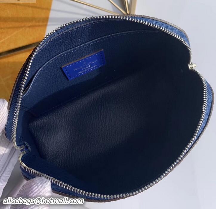 Grade Design Louis Vuitton Cosmetic Pouch PM Bag Monogram N60024 blue