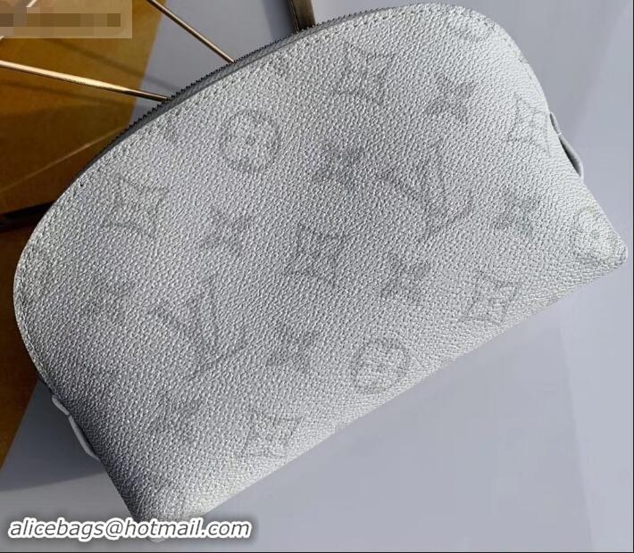 Most Popular Louis Vuitton Cosmetic Pouch PM Bag Monogram N60024 White