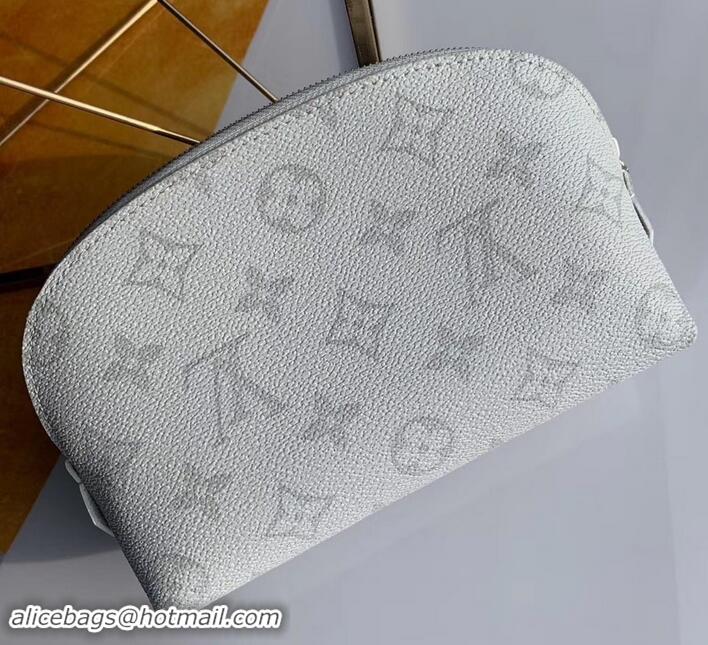 Most Popular Louis Vuitton Cosmetic Pouch PM Bag Monogram N60024 White