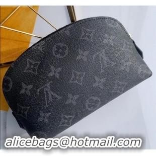 Charming Louis Vuitton Cosmetic Pouch PM Bag Monogram Eclipse Canvas N60024