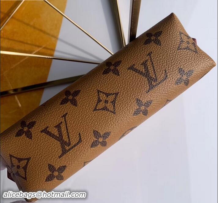 Best Product Louis Vuitton Cosmetic Pouch PM Bag Monogram Reverse Canvas N60024