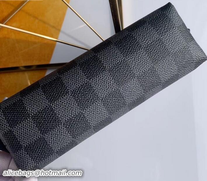 Popular Style Louis Vuitton Cosmetic Pouch PM Bag Damier Graphite Canvas N60024