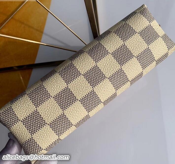 Perfect Louis Vuitton Cosmetic Pouch PM Bag Damier Azur Canvas N60024