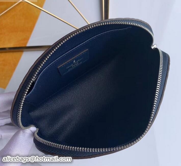 New Fashion Louis Vuitton Cosmetic Pouch PM Bag Epi Leather Indigo M40638