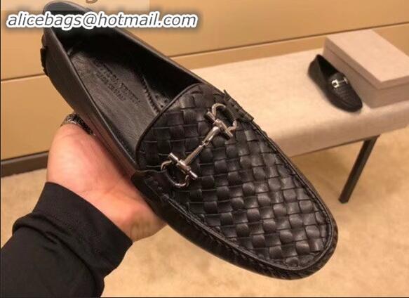 ​Top Design Bottega Veneta Intrecciato Men's Loafers BV8601