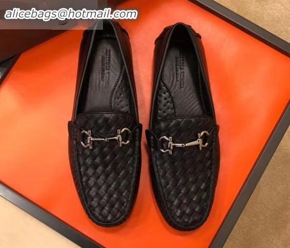 ​Top Design Bottega Veneta Intrecciato Men's Loafers BV8601