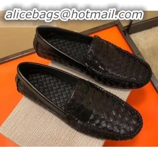 Pretty Style Bottega Veneta Intrecciato Men's Loafers BV8602