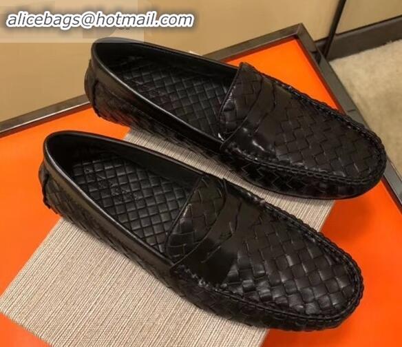 Pretty Style Bottega Veneta Intrecciato Men's Loafers BV8602