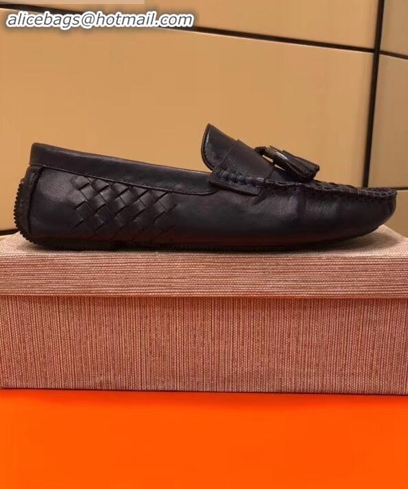 Durable Faux Bottega Veneta Intrecciato Men's Loafers BV8604