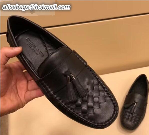 Durable Faux Bottega Veneta Intrecciato Men's Loafers BV8604