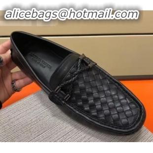 Lowest Price Bottega Veneta Intrecciato Men's Loafers BV8606