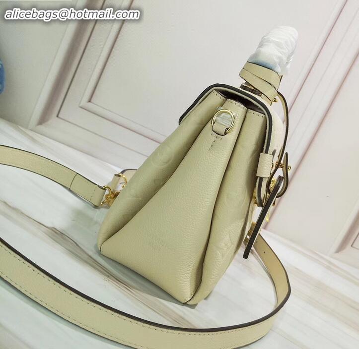 Grade Quality Louis Vuitton Monogram Empreinte Georges BB Bag M53943 Creamy 2019 