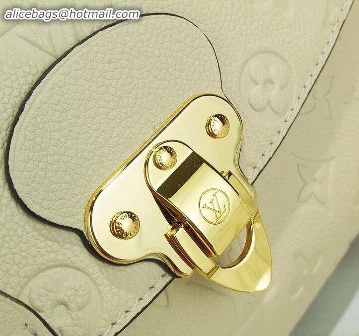 Grade Quality Louis Vuitton Monogram Empreinte Georges BB Bag M53943 Creamy 2019 