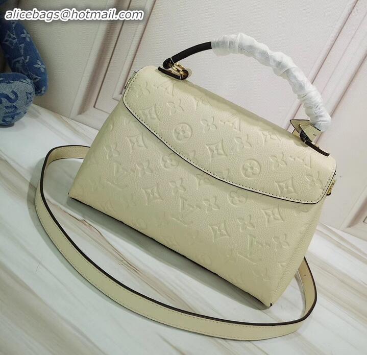 Grade Quality Louis Vuitton Monogram Empreinte Georges BB Bag M53943 Creamy 2019 