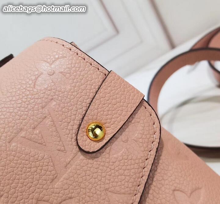 Sumptuous Louis Vuitton Monogram Empreinte Georges BB Bag M53942 Pink 2019