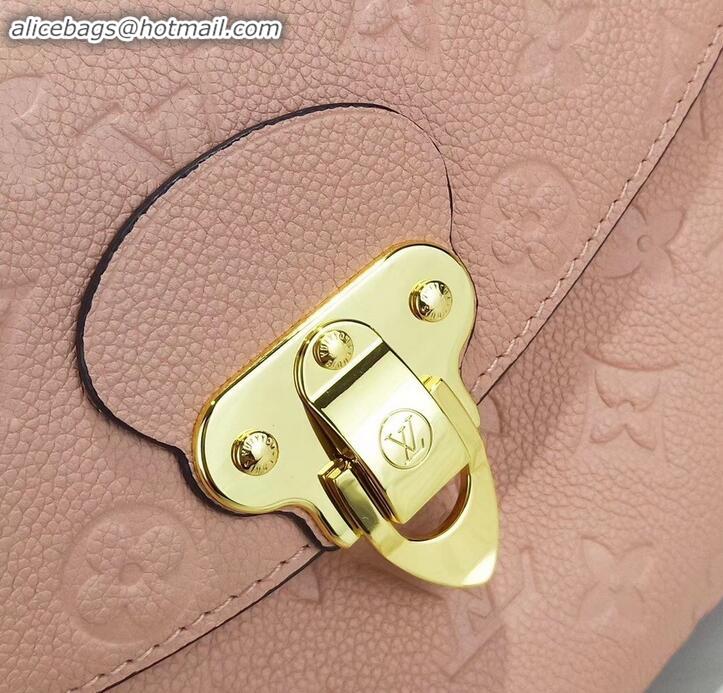 Sumptuous Louis Vuitton Monogram Empreinte Georges BB Bag M53942 Pink 2019