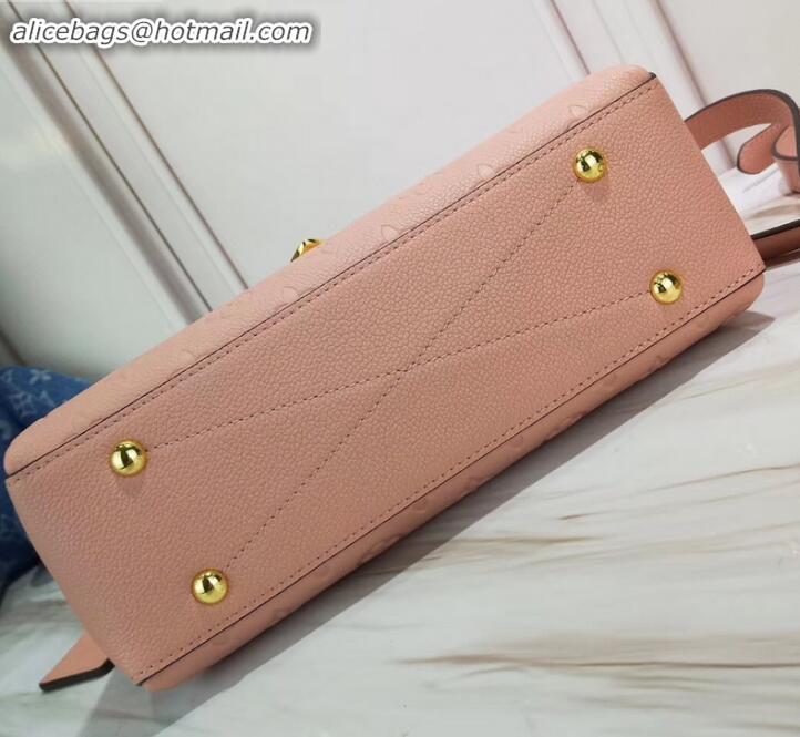 Sumptuous Louis Vuitton Monogram Empreinte Georges BB Bag M53942 Pink 2019