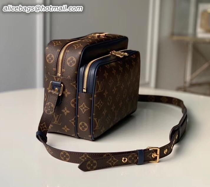 Good Quality Louis Vuitton Monogram Canvas Patchwork Nil Slim Bag M51478 Blue 2019 