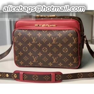 Original Cheap Louis Vuitton Monogram Canvas Patchwork Nil Slim Bag M51478 Red 2019