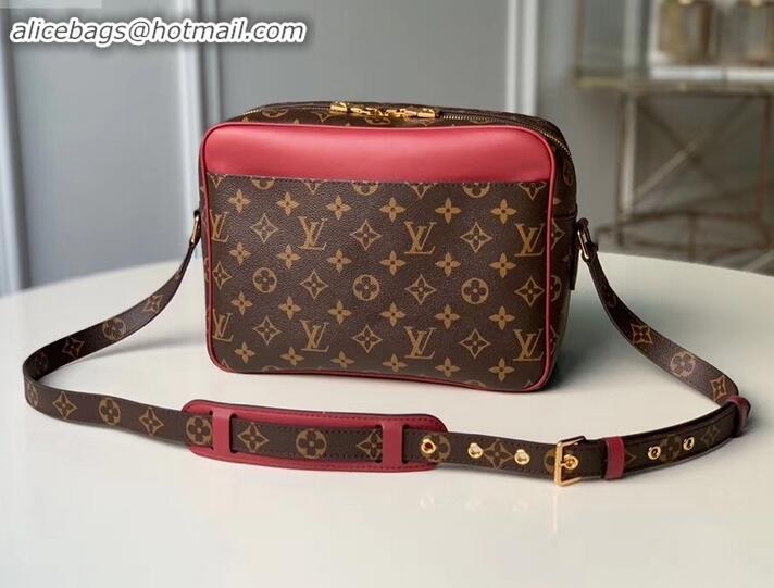 Original Cheap Louis Vuitton Monogram Canvas Patchwork Nil Slim Bag M51478 Red 2019