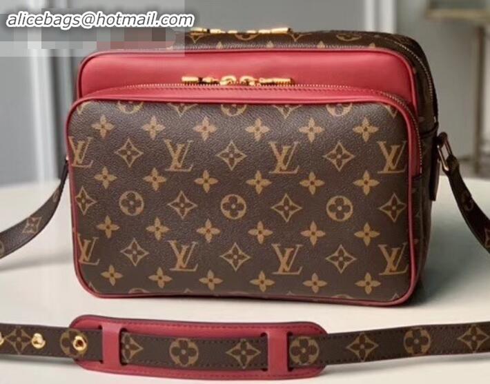 Original Cheap Louis Vuitton Monogram Canvas Patchwork Nil Slim Bag M51478 Red 2019