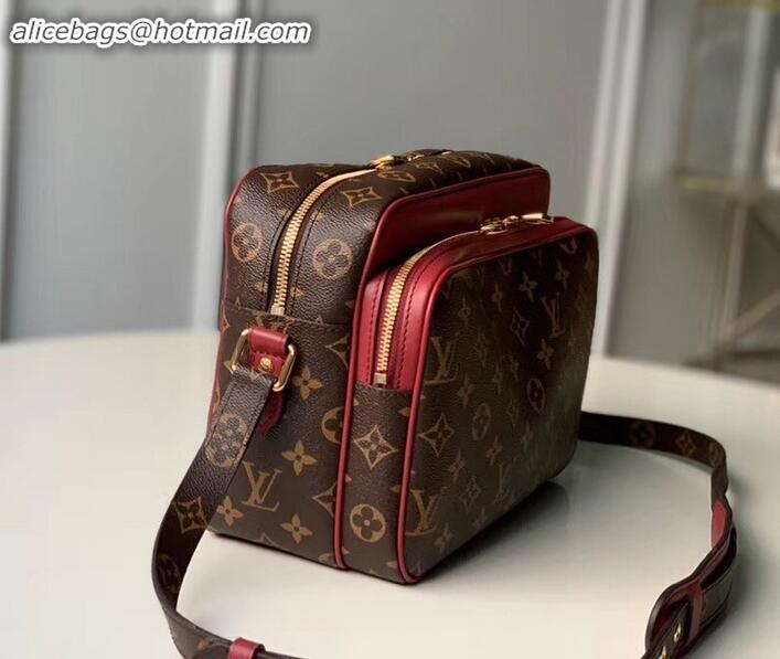 Original Cheap Louis Vuitton Monogram Canvas Patchwork Nil Slim Bag M51478 Red 2019