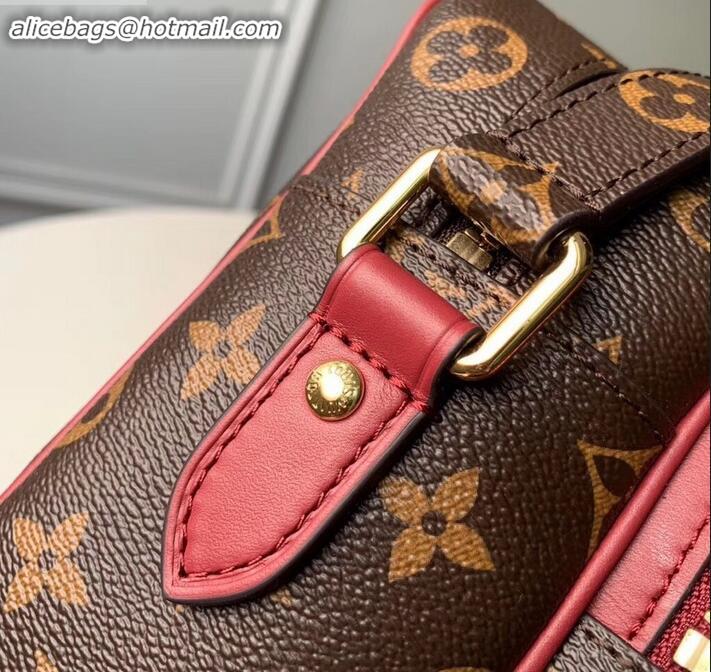 Original Cheap Louis Vuitton Monogram Canvas Patchwork Nil Slim Bag M51478 Red 2019