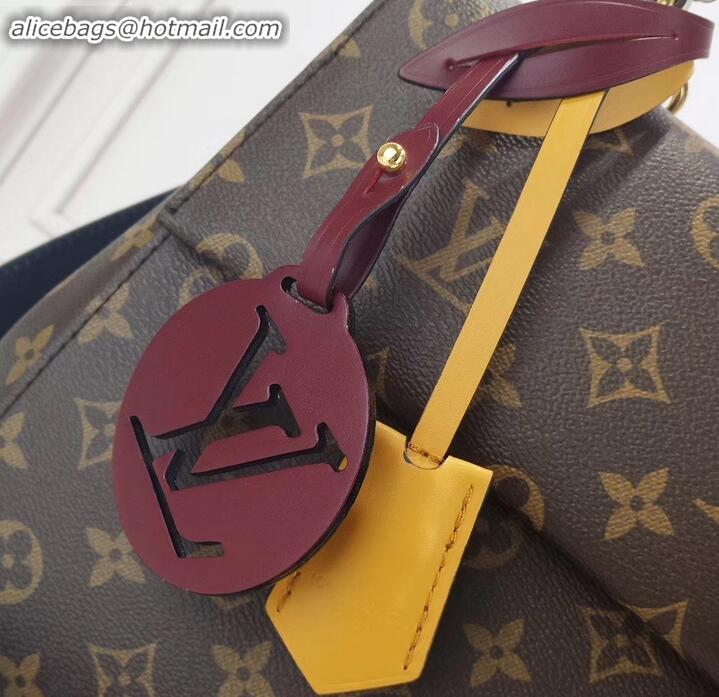 Pretty Style Louis Vuitton Braided Handle Monogram Canvas Cluny MM Bag M44669 2019