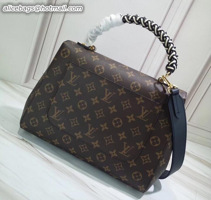 Pretty Style Louis Vuitton Braided Handle Monogram Canvas Cluny MM Bag M44669 2019