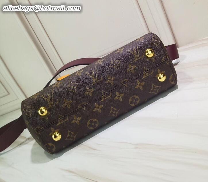 Sophisticated Louis Vuitton Braided Handle Monogram Canvas Cluny BB Bag M43982 2019 