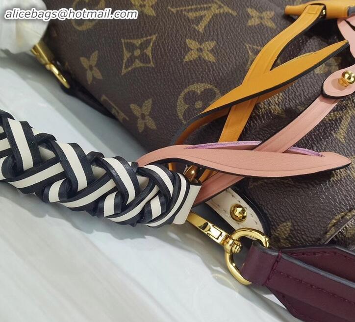 Sophisticated Louis Vuitton Braided Handle Monogram Canvas Cluny BB Bag M43982 2019 