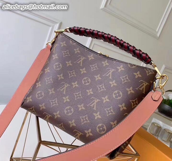 Grade Louis Vuitton Braided Handle Monogram Canvas Beaubourg Hobo Mini Bag M55090 2019