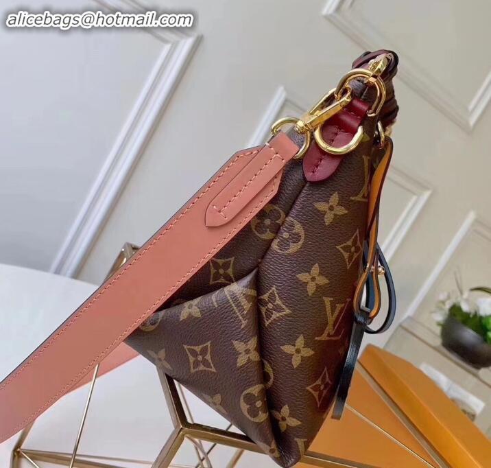 Grade Louis Vuitton Braided Handle Monogram Canvas Beaubourg Hobo Mini Bag M55090 2019