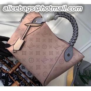 Top Grade Louis Vuitton Braided Handle Mahina leather Hina PM Bag M53938 Magnolia 2019