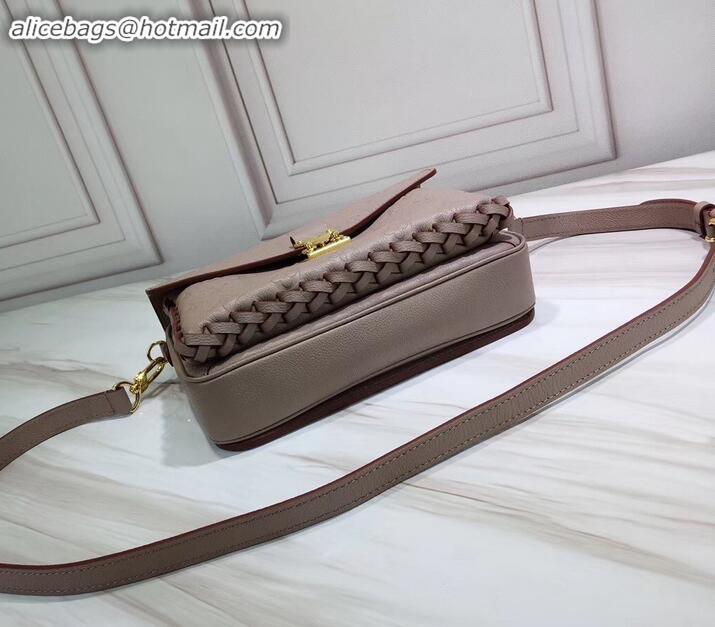 Best Product Louis Vuitton Braided Handle Monogram Empreinte Pochette Metis Bag M43941 Vison