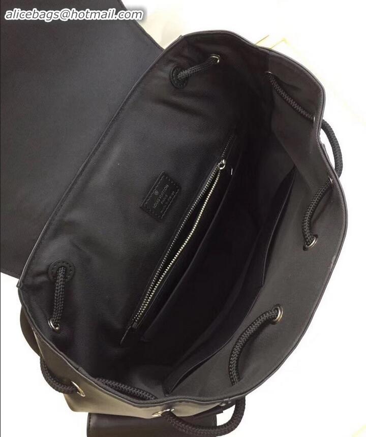 Stylish Louis Vuitton Epi Leather Christopher PM Backpack Bag M50159 Black