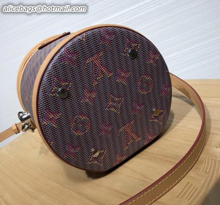 Best Price Louis Vuitton Monogram LV Pop Print Cannes Beauty Case Bucket Bag M55457 Pink 2019