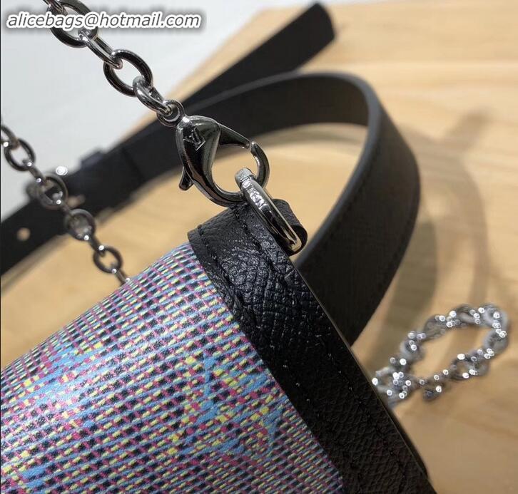 New Style Louis Vuitton Monogram LV Pop Print Dauphine BB Bumbag M68619 Blue 2019