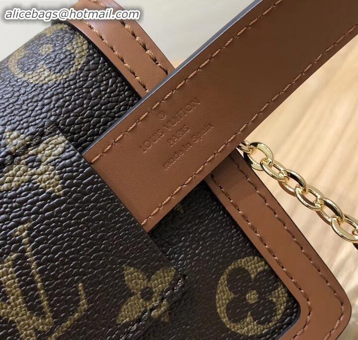 New Product Louis Vuitton Monogram and Monogram Reverse Canvas Dauphine BB Bumbag M68621 2019