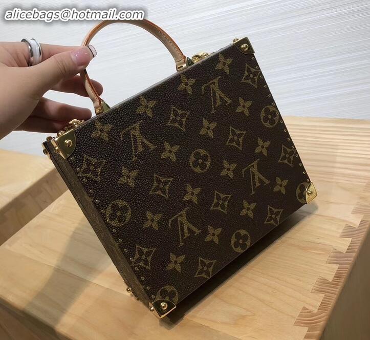  Charming Louis Vuitton Print Monogram Canvas Box Bag M55466