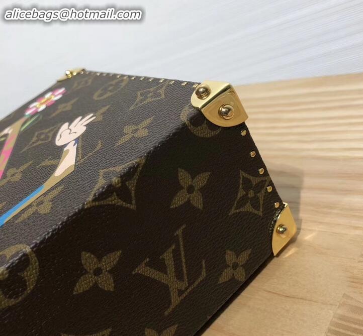  Charming Louis Vuitton Print Monogram Canvas Box Bag M55466