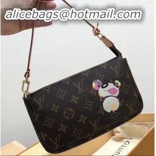 Good Quality Louis Vuitton Print Monogram Canvas Pochette Accessoires Bag 083001 2019